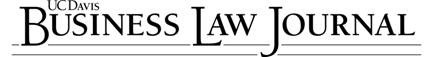 UC Davis Business Law Journal